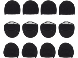 Sherchpry 6-pares De Tapetes Antiderrapantes Para Sapatos Salto Alto, Almofadas Absorventes De Suor Para A Frente Das