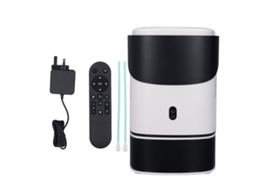 Projetor 1g+32g Android 11 Projetor Inteligente com Cabeça Elevatória Integrada EOOCOO (4k Ultra Hd Wifi Frequência Igual)