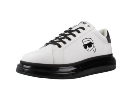 Sapatos De Homem Karl Lagerfeld Kapri Kushion Outline Tecido Branco (41)
