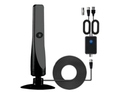 Antena De Tv Digital Para Smart Tvs De Uso Interno, Compatível Com 4k, 8k E 1080p Aquaforge (1 Unidade)