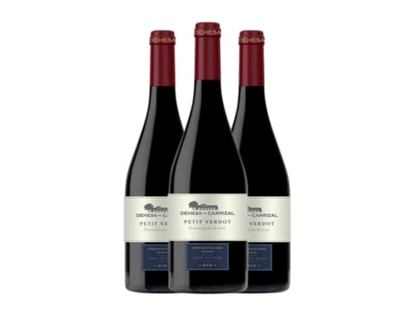 Vinho DEHESA DEL CARRIZAL Petit Verdot Vino de Pago Dehesa del Carrizal (0.75 L - 3 Unidades)