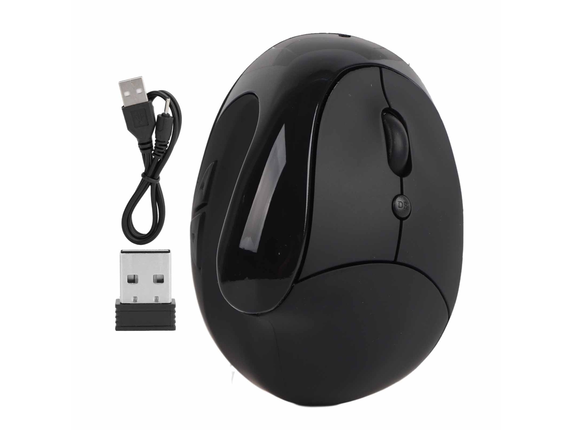 Mouse Vertical Sem Fio Óptico para Destros | S/MARCA