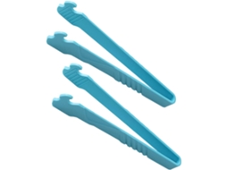 Conjunto De 2 Pinças Cozinha Galpada Em Nylon Para Grelhar E Servir, Longas E Ergonômicas