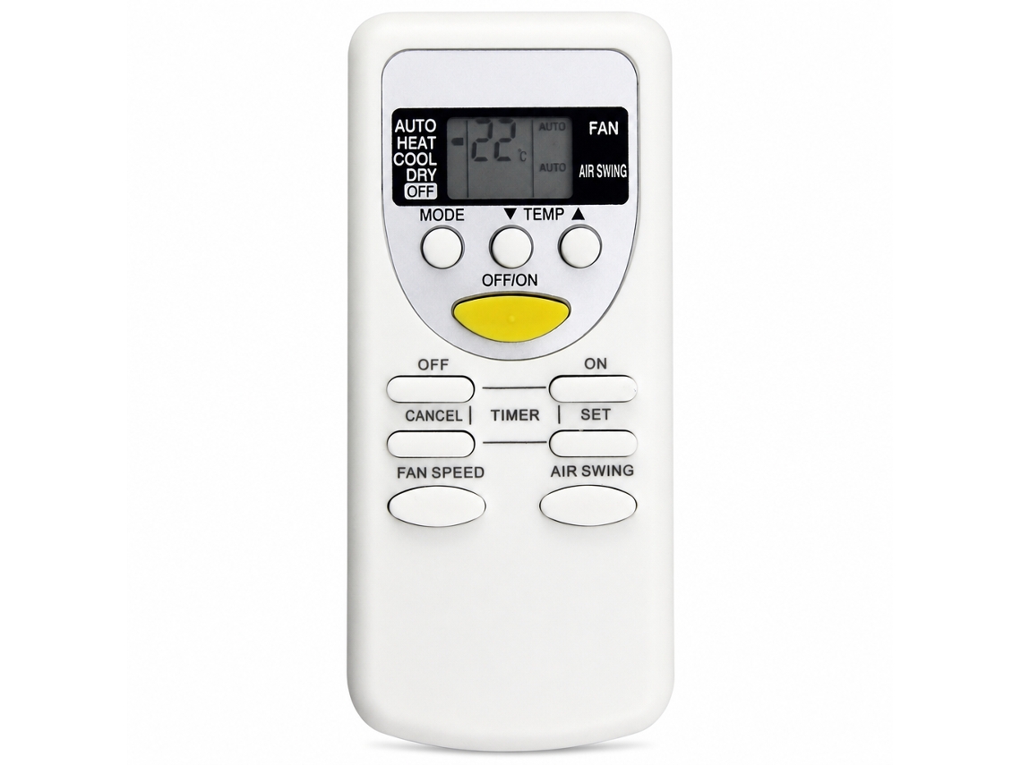 Comando Remoto Para Ar Condicionado Compatível Com Panasonic A75c2665, Sem Configuração_dae
