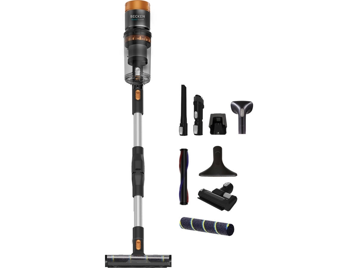 Aspirador Vertical BECKEN BOOSTCLEAN BVVC9952 (Outlet Caixa Aberta - 25.9 V - 50 min - 500 ml)