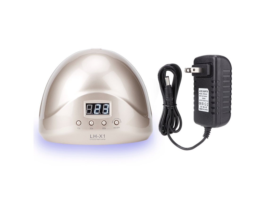 Lâmpada Led Profissional 52w Para Secar Esmaltes De Unhas Gel Manicura (champanhe)
