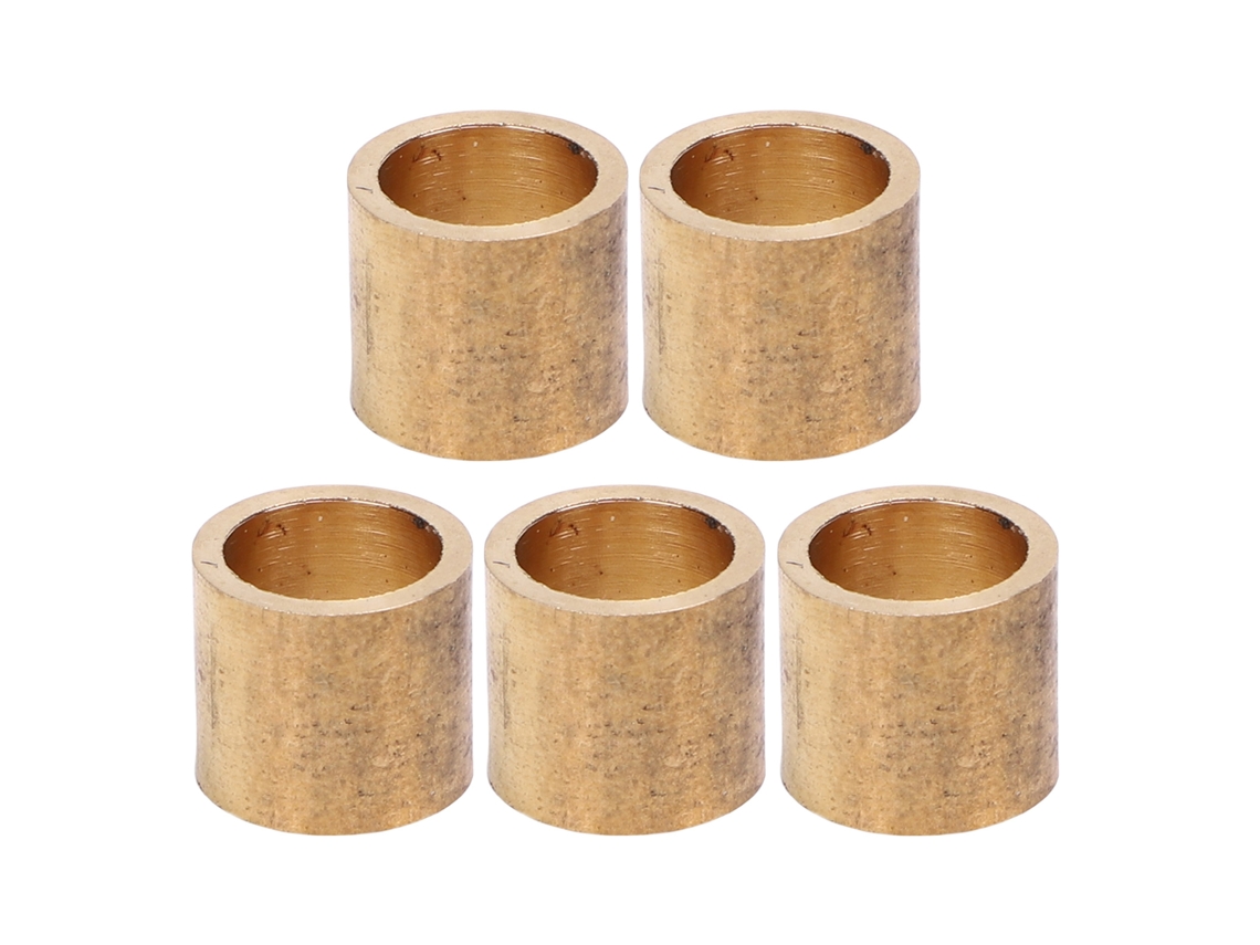 Yncm-5pcs Aros Cobre Ponta Taco Bilhar 10.2mm