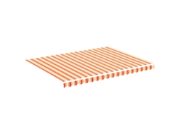 Conjunto 1 Tecido De Substituição Para Toldo Vidaxl Multicolor Tecido Poliéster (380 X 295 X 20 Cm)