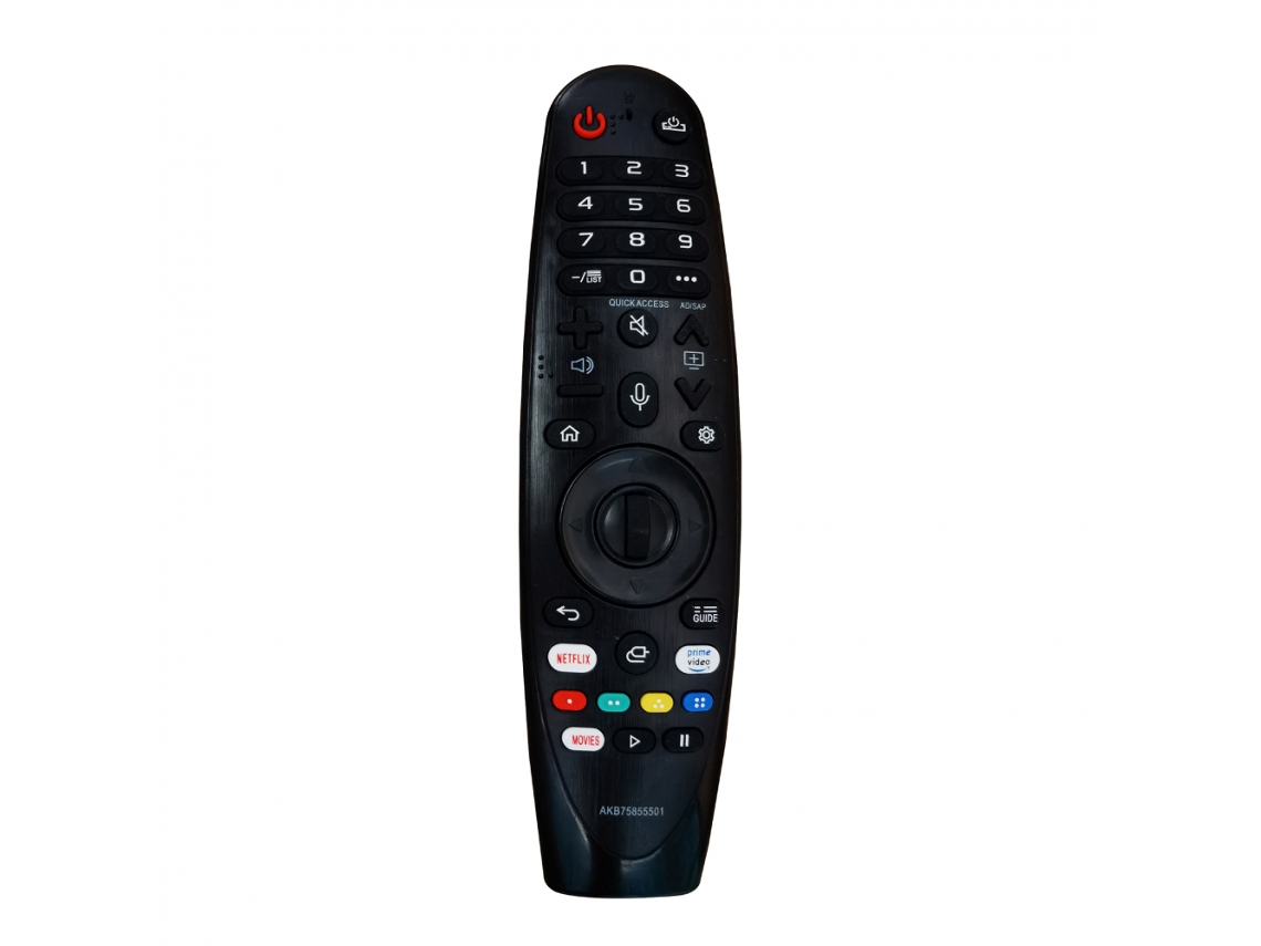 Controle Remoto Substituto Compatível Com Infravermelho An-mr650a Smart Tv Lcd Lg 55sj8000 2017