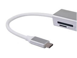 Equip 128958 Hub de Interface Usb 3.2 Gen 1 3.1 Gen 1 Type-C 5000 Mbit/S Prateado
