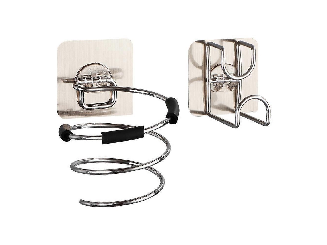 Suporte para Secador de Cabelo, Gancho, Cabides, Prateleir A, Cabelo Espiral, GOKOCO