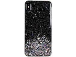 Capa Huawei P30 Lite WOZINSKY Star Glitter Shining Preto