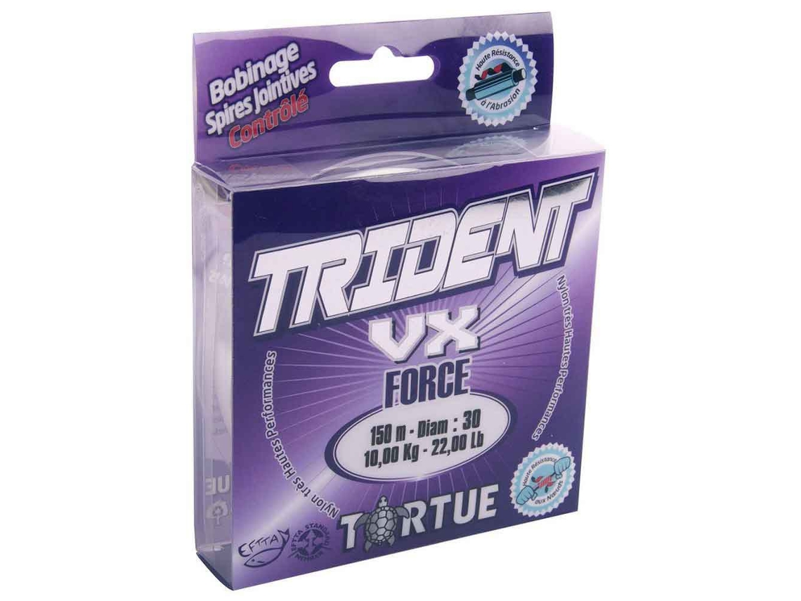 Linha De Pesca TORTUE Monofilamento trident vx force