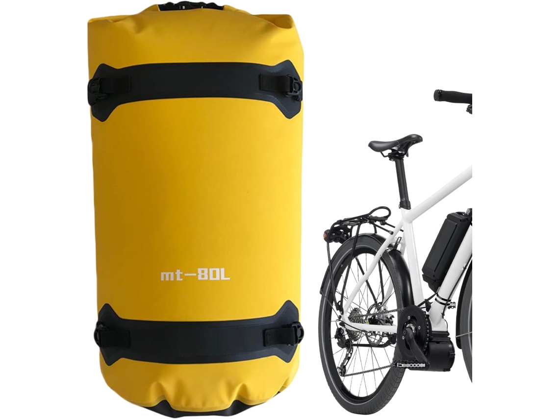 Bolsa Impermeável Para Motocicleta De 40 Litros | Ideal Para Ciclismo, Viagens E Capacetes Para Atividades Ao Ar Livre.