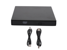 Unidade De Dvd Externa Usb2.0 Gravador Óptico Para Acessório De Desktop Laptop Pc Windows 8/mac