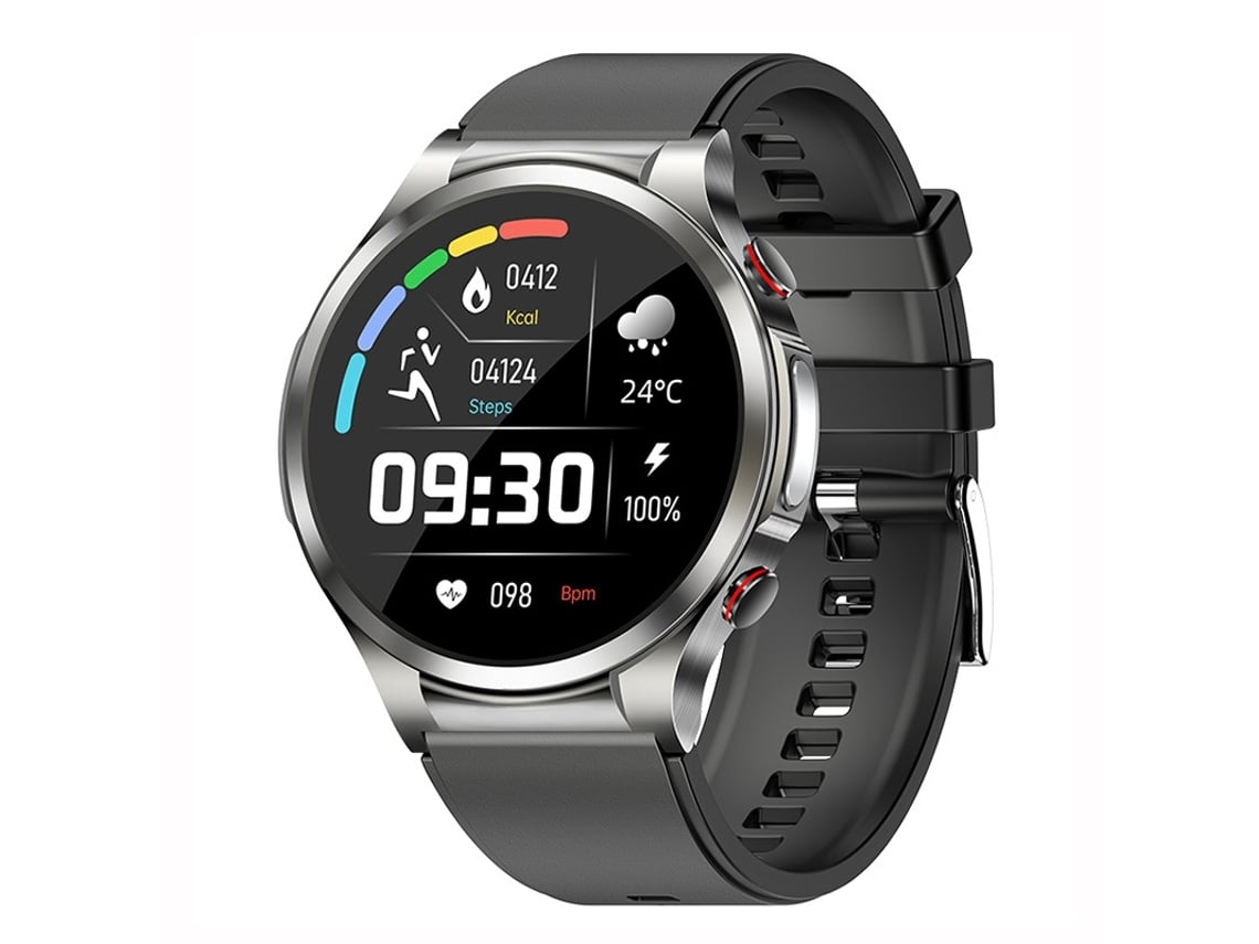 Smartwatch W11 Preto Prateado
