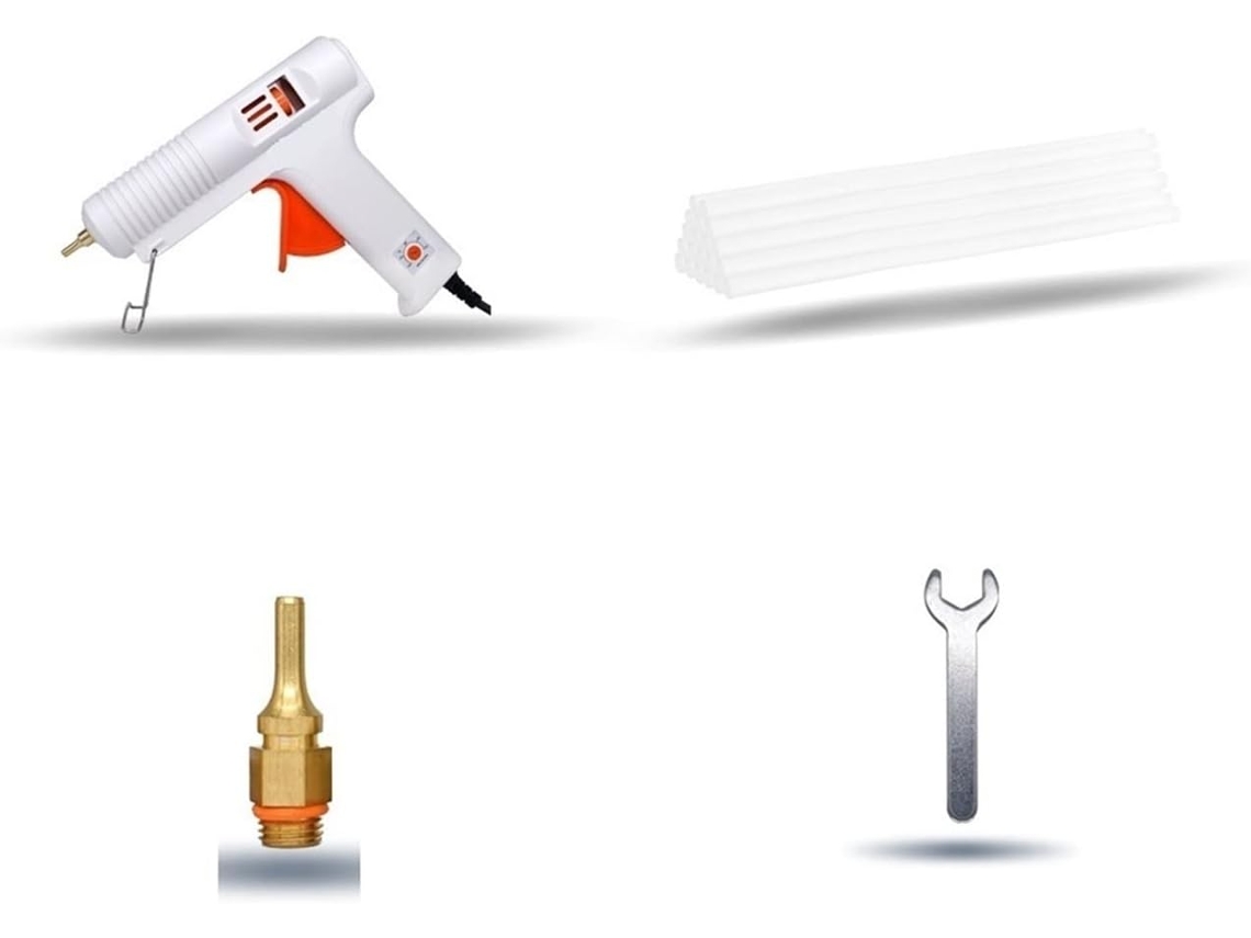 Pistolet SFUSHOS, à Colle, Thermofusible, 150W, Haute Température, Réglable