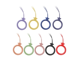 9pcs Chaveiro Anti-perdido