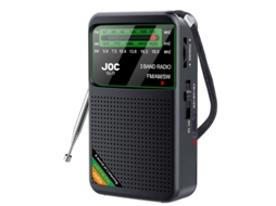 Rádio Alimentado por Bateria MDUG (tg77 Preto)