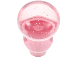 Manopla De Câmbio De Cristal, Rosa, Adaptadores Para Transmissão Manual E Automática.