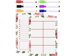 Tableau Blanc Magnético Em Acrílico Para Refrigerador, Planche De Planification Effaçable À Sec