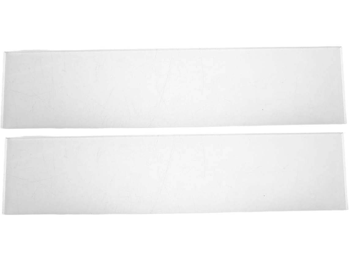 Fomiyes Conjunto De 2-prateleiras Acrílico Para Armário Medicamentos 33cm 13-polegadas Com Estrutura Sólida E Acabamento