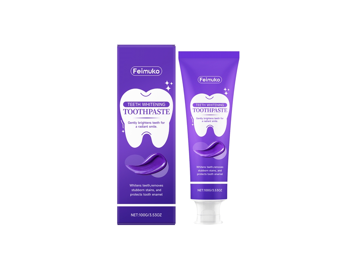 Creme Dental Clareador Branco Morado
