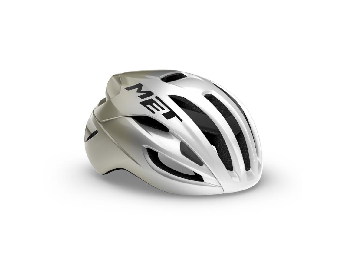 Capacete de Ciclismo Prata-Cinza Brilhante - 56-58 cm MET Rivale Mips