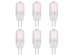 2026 6pcs Bombilla Led G4 12v 3w Luz Cálida 360° Iluminación Y Disipación de Calor Consumo Bajo Interfaz Estándar