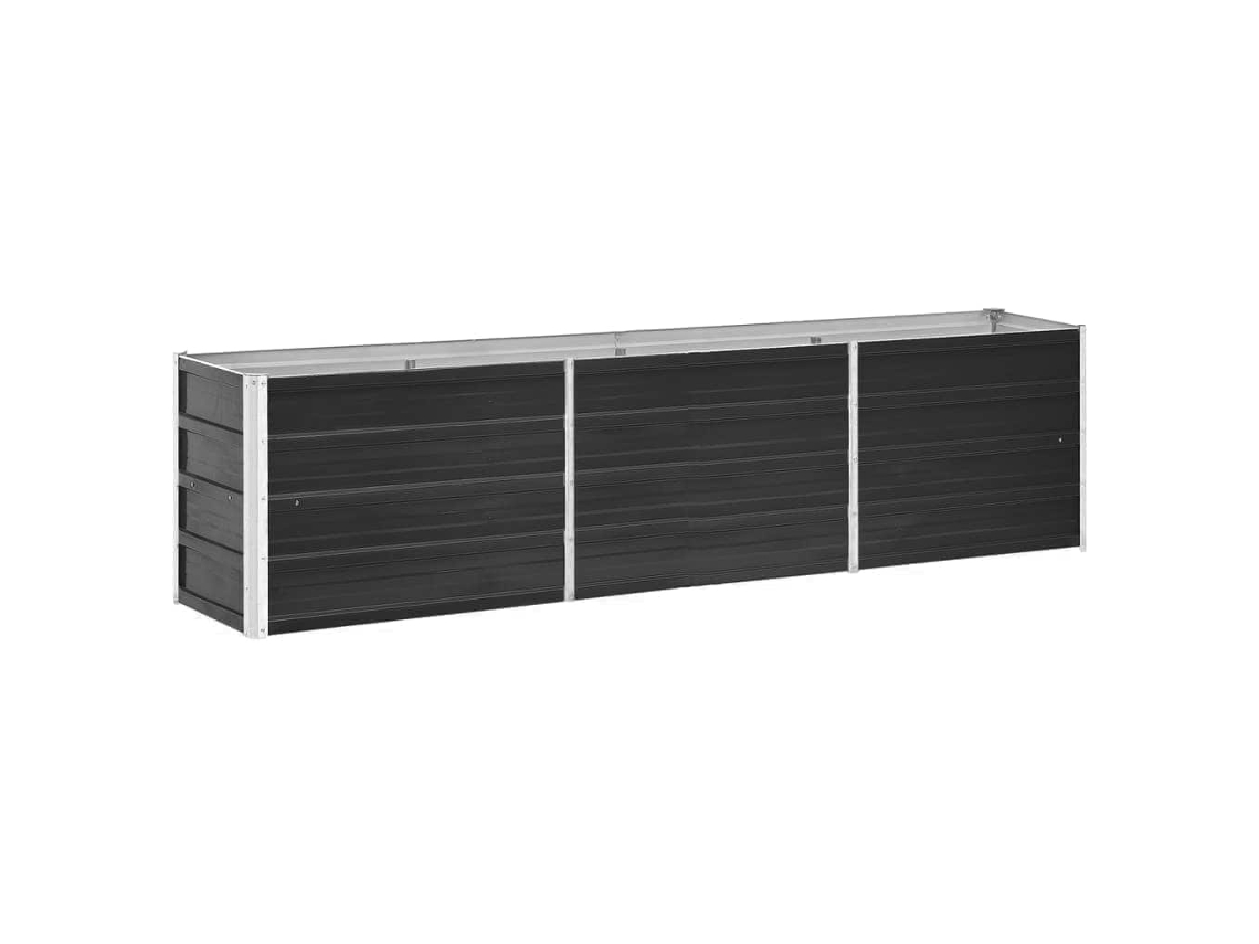 Raised Bed, Raised Beds Vidaxl Antracite Aço (240 X 40 X 45 Cm)