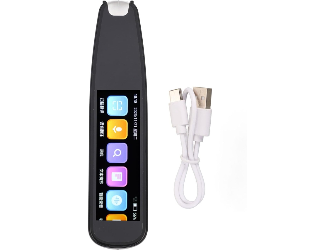 Caneta De Digitalização Versátil Com Tela Resolução 268x800, Tradução De Voz Em 131 Idiomas, Para Prática De Comunicação