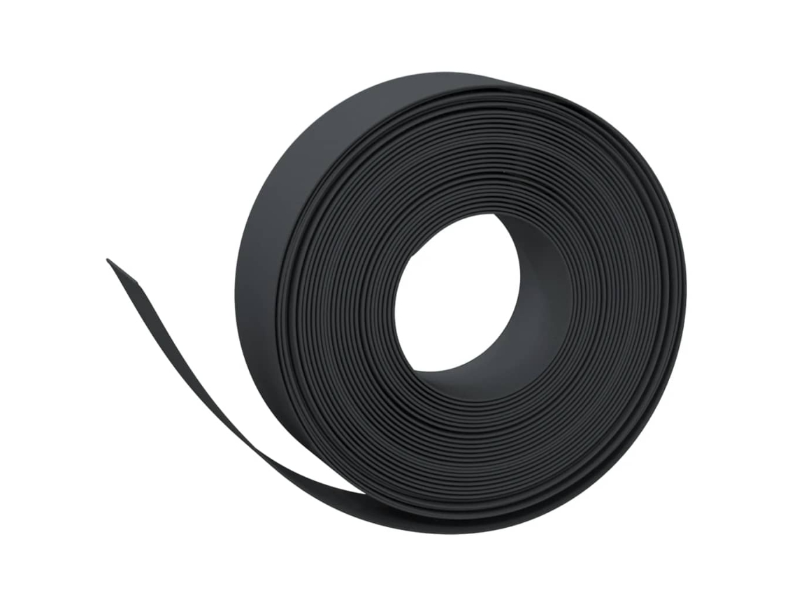 Garden Edging, Garden Edgings Vidaxl Preto Polietileno (10 X 0.15 M)