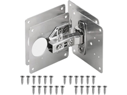 Kit De Reparo De Dobradiça Oculta Com Parafusos Linjou Para Armários E Móveis 4pcs