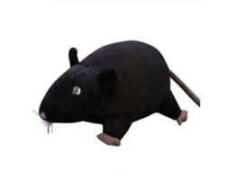 Ats muñeco de Peluche Rato Simulado 20 Cm Brinquedo Suave de Animal Presente para Crianças
