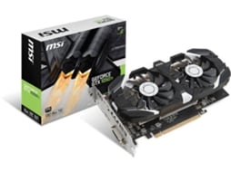 Placa Gráfica MSI GeForce GTX 1050 Ti OC (NVIDIA - 4 GB DDR5)