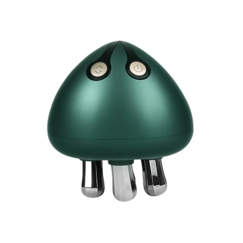 Massageador Facial Portátil (verde) Com Microcorrente Para Cuidados Com A Pele E Beleza.