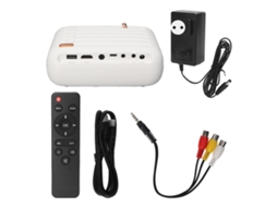 Mini projetor EOOCOO (compatível com Wi-Fi, Bluetooth e Full HD 1080p)