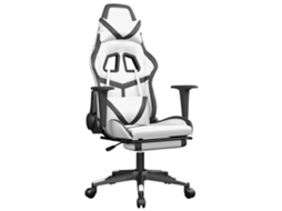 Gaming Chair, Gaming Chairs Vidaxl Branco Couro Artificial