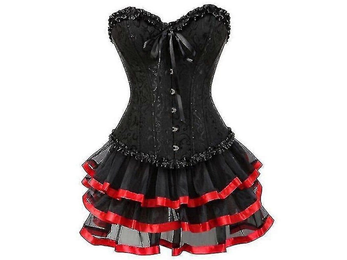 Sutiã e Saia Curta Burlesco Plus Size | S/MARCA