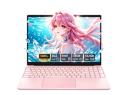 Notebook Welltin T152a (15.6'' 16gb Ram - Ssd 512gb - Intel Alder Lake N95 - Wifi5 - Bt 5.0 - 1.7-3.4ghz - Windows 11 Pro - Rosa)