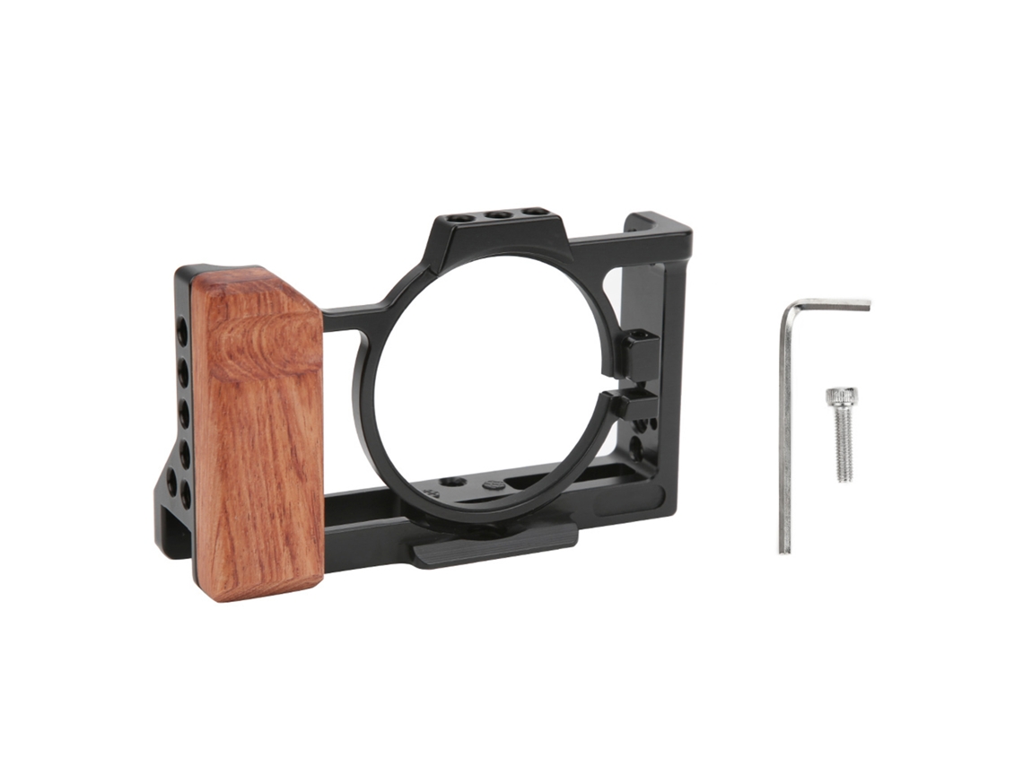 2026 caja de Cámara de Aleación de Aluminio para Cámara Mirrorless Zv1, Caja Metálica para Cámara