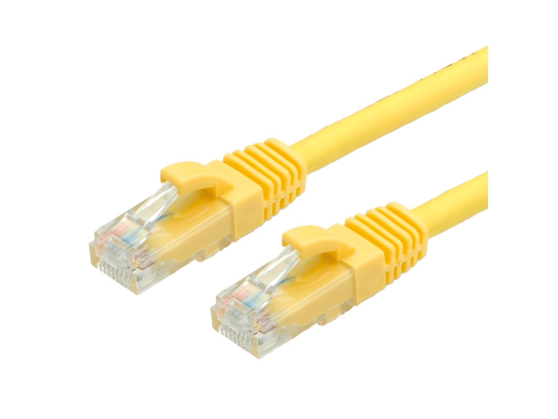 Cabo de Rede VALUE (Cat6 LSOH - 50 cm - Amarelo)