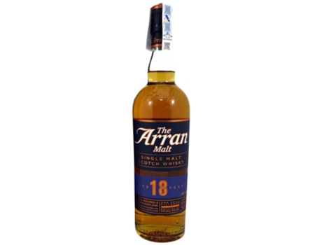Whisky ISLE OF ARRAN Single Malt Isle Of Arran 18 Anos (0.7 L - 1 unidade)