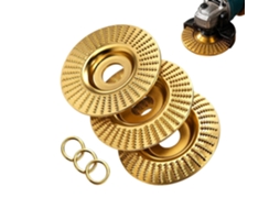 Conjunto De 3 Discos Lixa Aço Carbono Para Modelagem