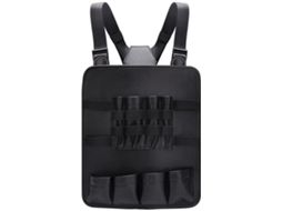 Cesto De Barber - Cinto Com Fita Ajustável - Cesto Multifuncional - Design Ergonômico - Preto - Para Barbearias - Acesso Rápido
