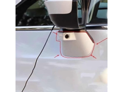 Capa Do Retrovisor Traseiro Honda Elysion 16 24 Lente Reflexiva Luz De Giro