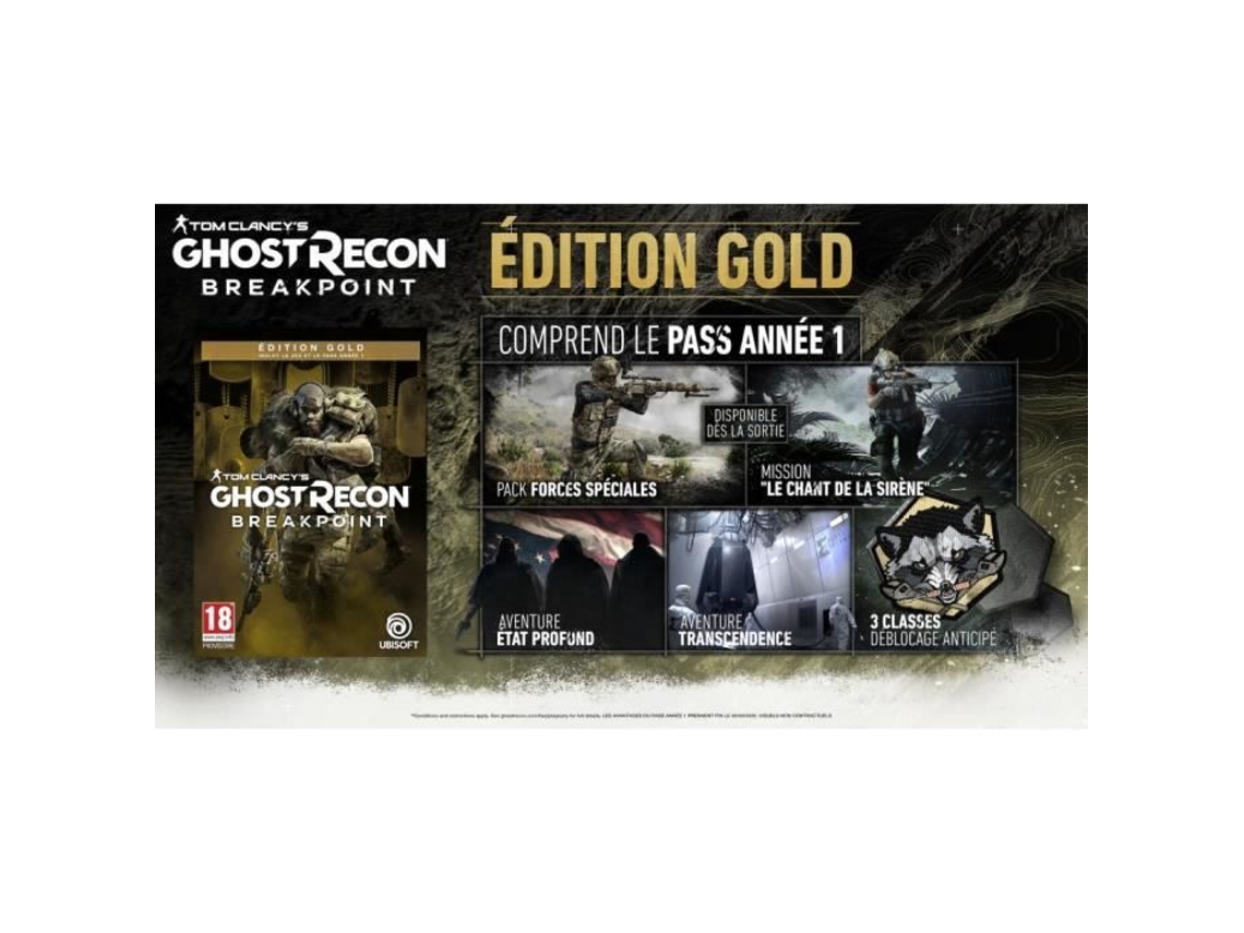 Jogo Ghost Recon Breakpoint Gold Edition para Xbox One