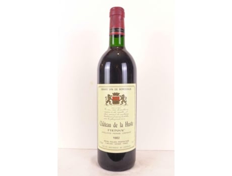 Vinho Tinto CHÂTEAU DE LA HUSTE 1982 (75 cl - 1 unidade)
