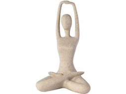 Figura De Yoga Hecha A Mano Escultura De Resina Estatua Para Oficina Hogar Decoración Fitness Zen
