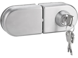 Fechadura De Segurança Antirroubo Para Porta Vidro, 10~12mm, Em Aço Inoxidável, Com Chave Liga/desliga, Uso Casa, Hotel, Escritório E Banhei